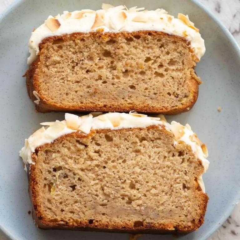 Banana Coconut Flour Cake