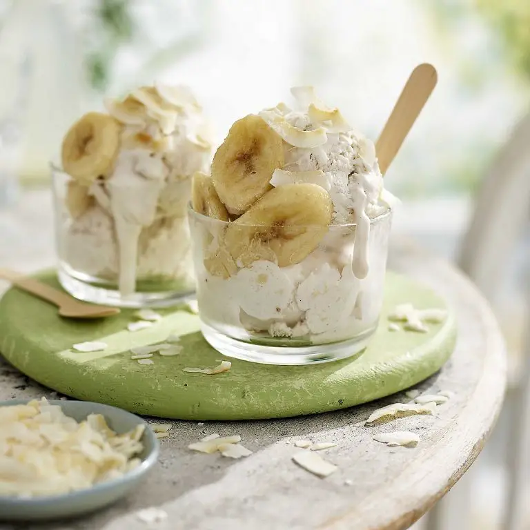 Banana Coconut Ice Cream