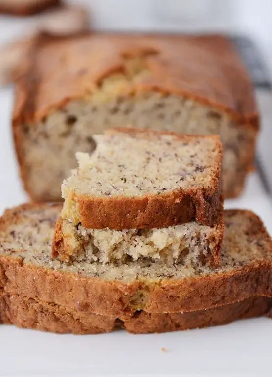 Banana Coconut Sour Cream Bread
