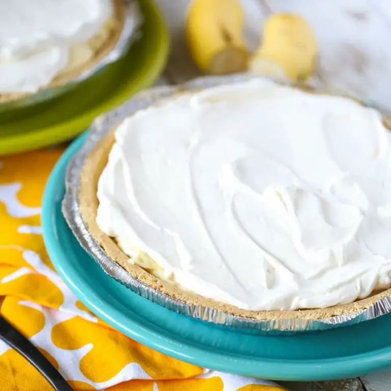 Banana Cream Cool Whip Pie