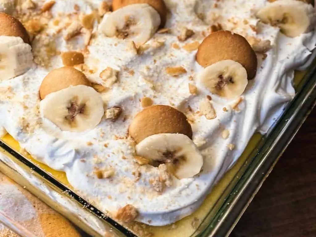 Banana Jello Instant Pudding Cake