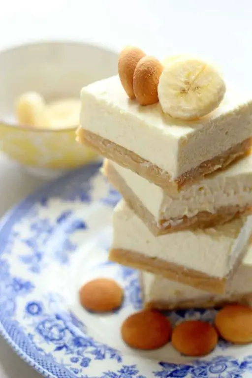 Banana Pudding Cheesecake Bars