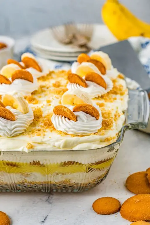 Banana Pudding Dessert Lasagna