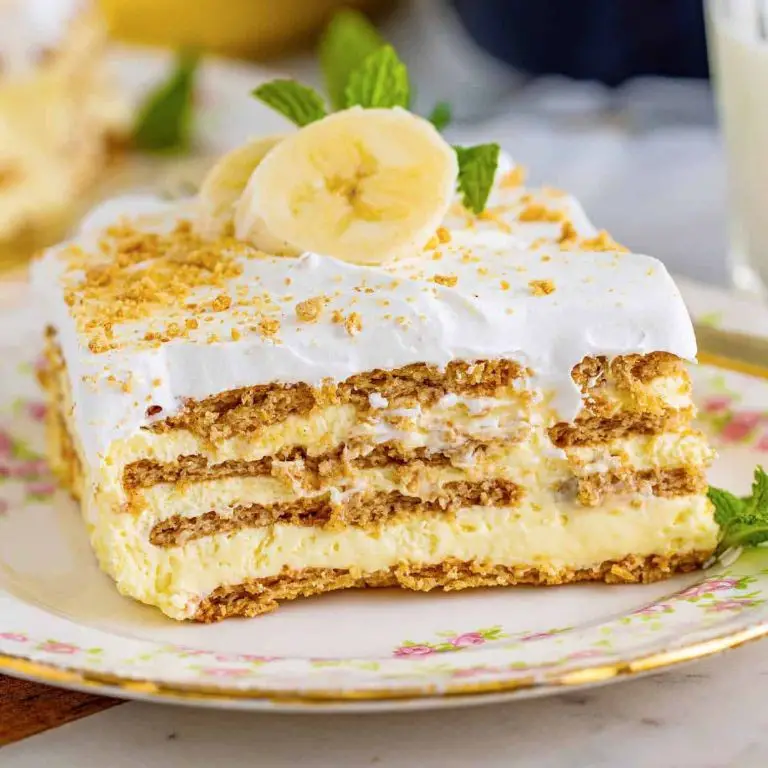 Banana Pudding Icebox Cake