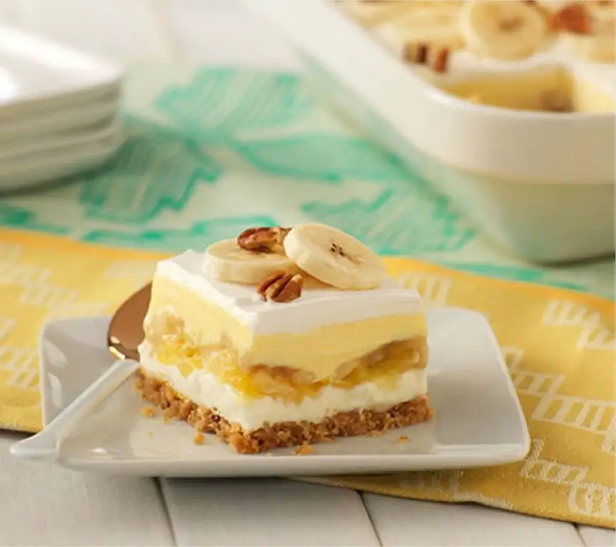 Banana Split Philadelphia Cream Cheese Jello