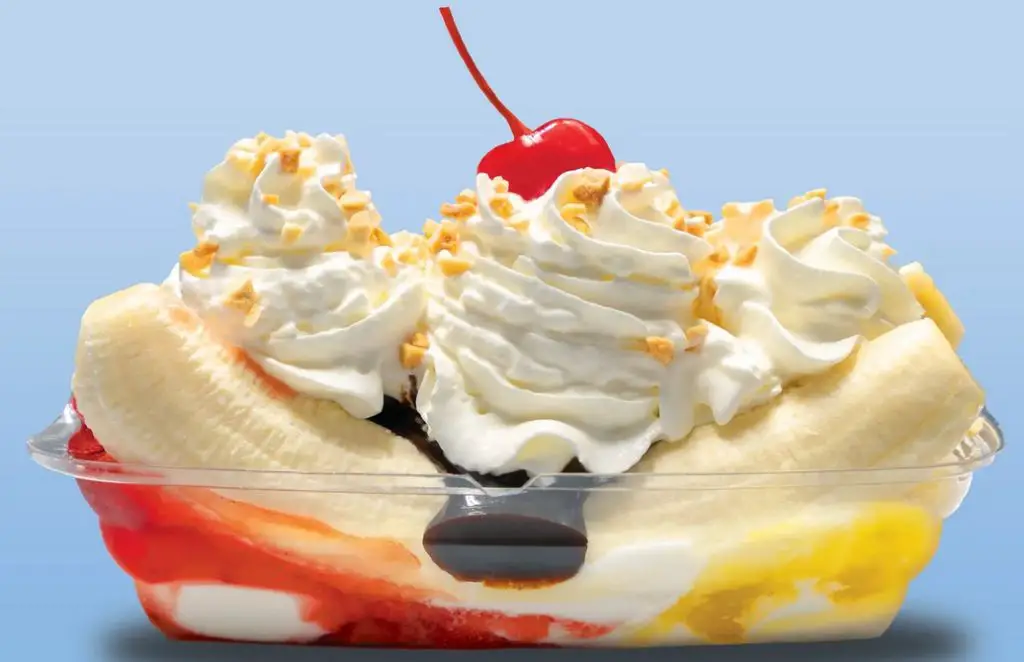 Banana Split Soft Serve