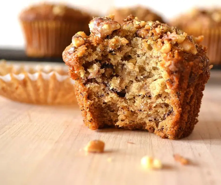 Banana Walnut Muffins
