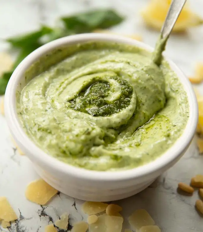 Basil Pesto Mayonnaise