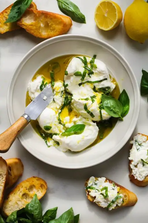 Basil and Lemon Zest Infused Olive Oil