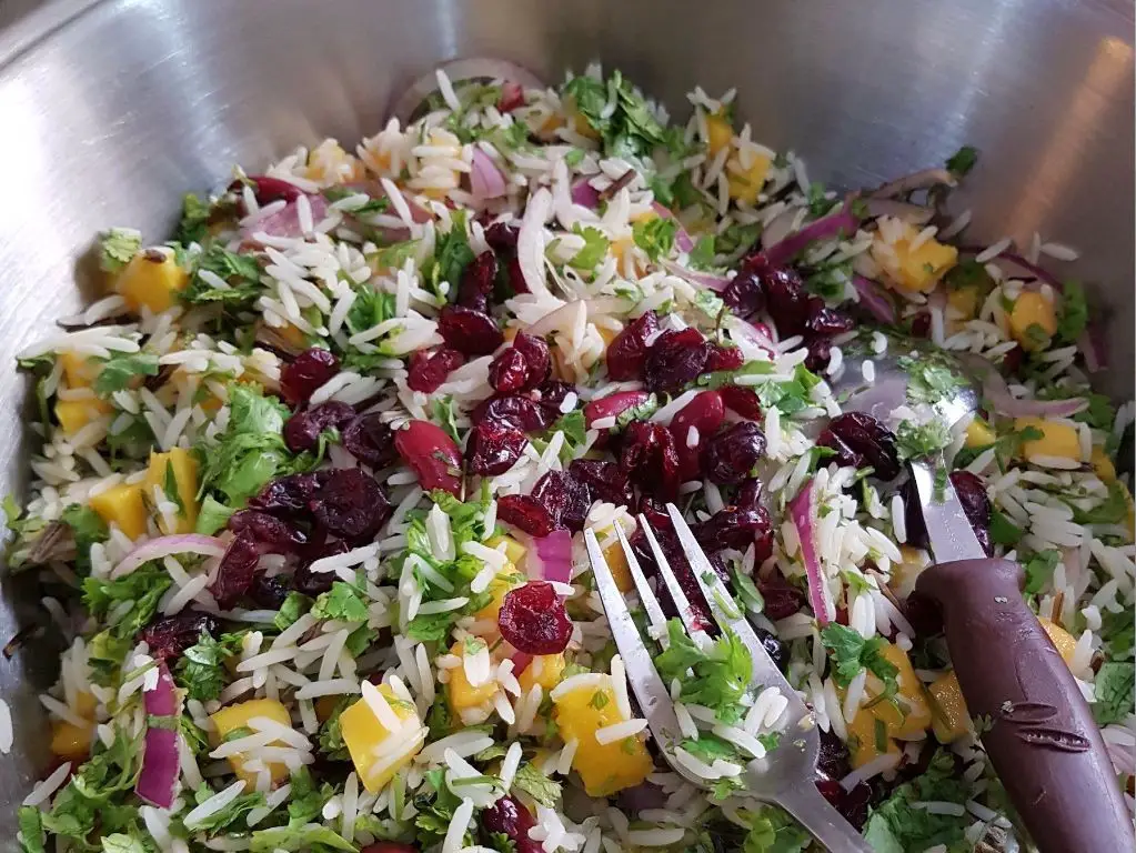 Basmati Rice and Mango Salad