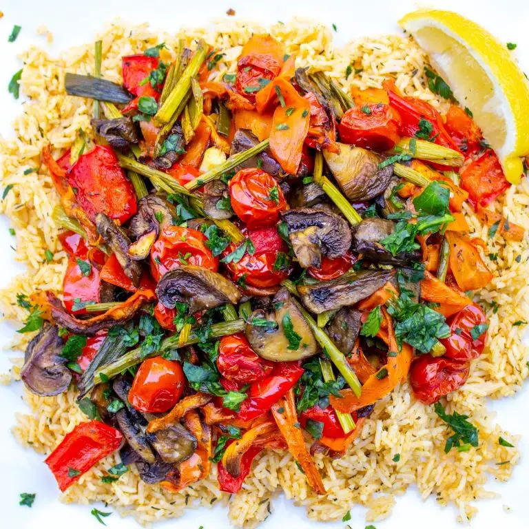 Basmati Rice with Roasted Vegetables