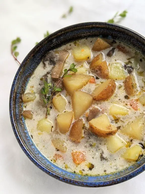 Batata Soup with Coconut Milk