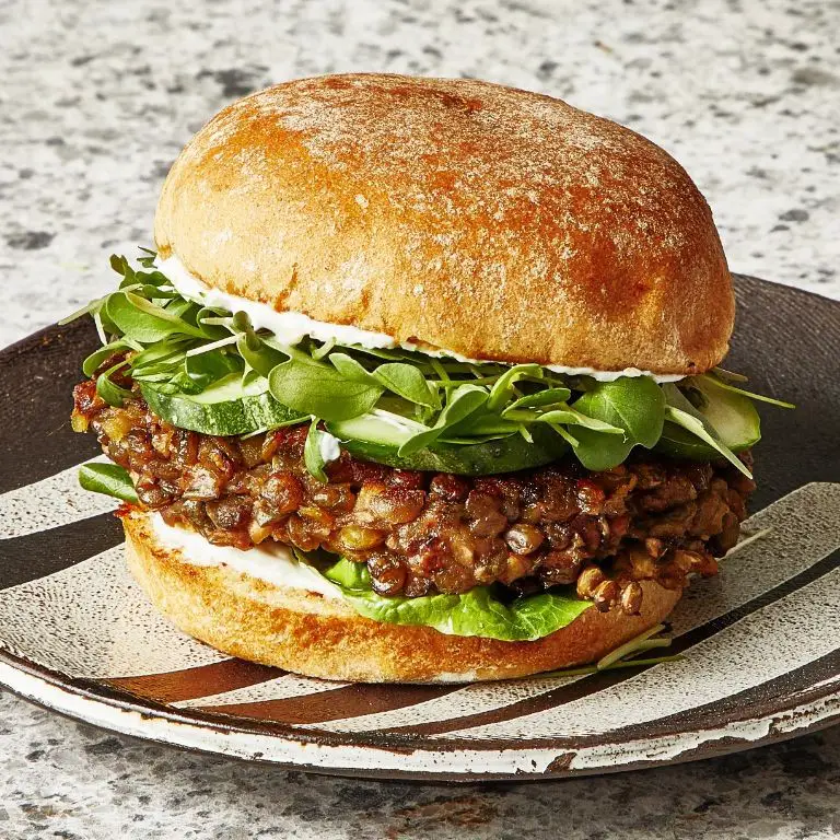 Bean and Lentil Burgers