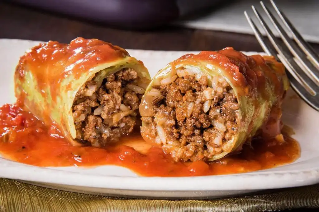 Beef Carnivore Stuffed Cabbage Rolls