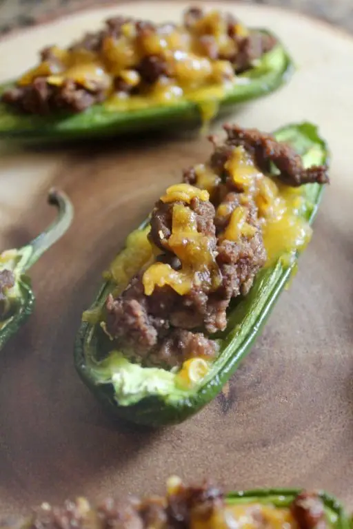 Beef Carnivore Stuffed Jalapeños