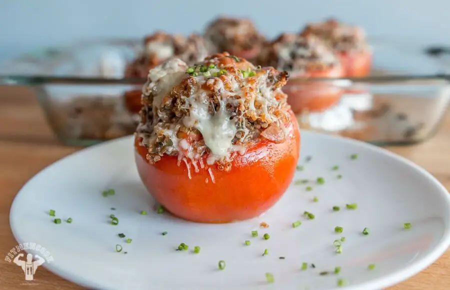 Beef Carnivore Stuffed Tomatoes