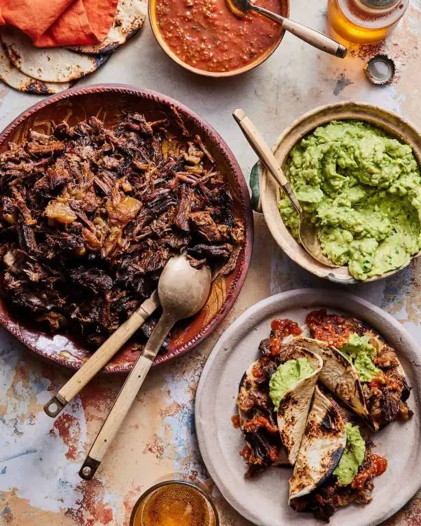 Beef Chuck Tacos with Fresh Salsa
