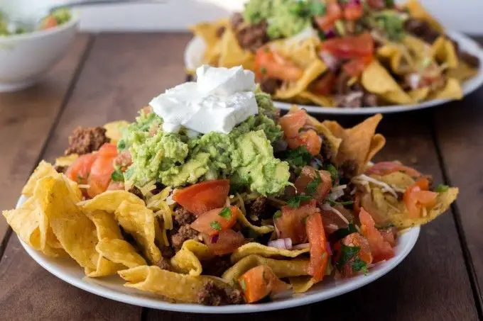 Beef Nacho Bites with Guacamole