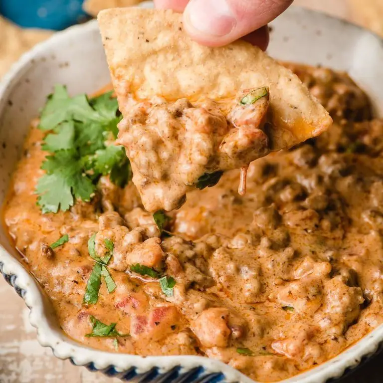 Beef Queso Bread Bowl Dip