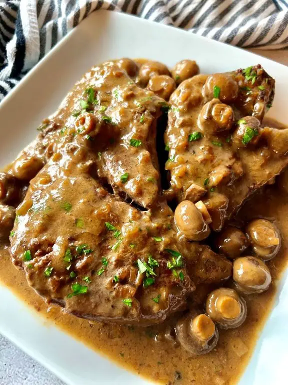 Beef Roast with Mushroom Gravy