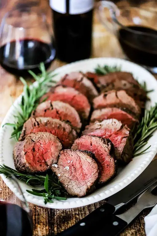 Beef Tenderloin Roast with Red Wine Reduction