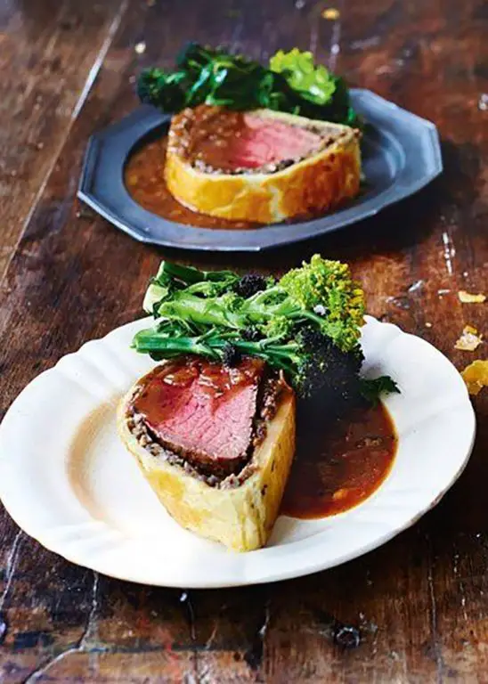 Beef Wellington with Madeira Sauce