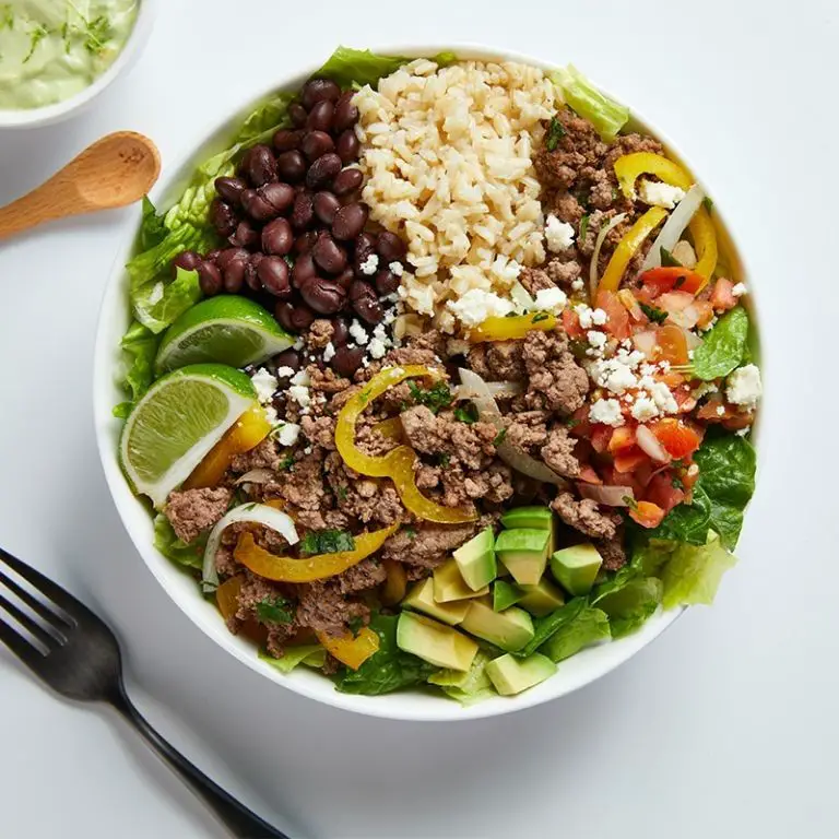 Beef and Avocado Burrito Bowl