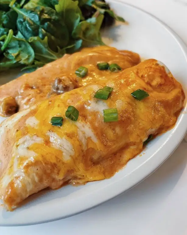 Beef and Black Bean Enchiladas