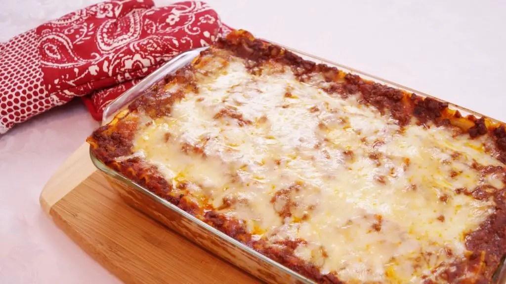 Beef and Cheese Lasagna
