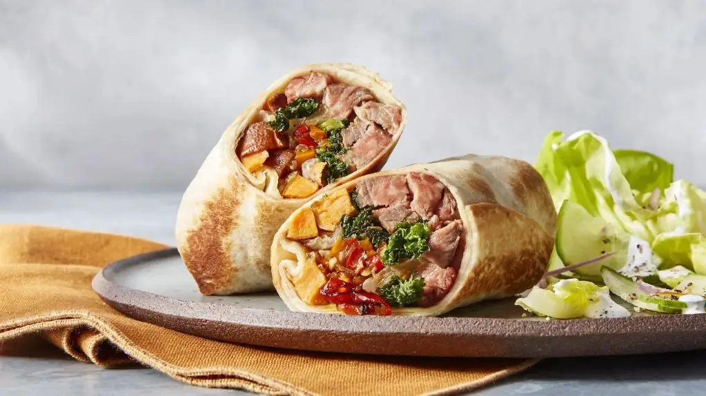 Beef and Sweet Potato Burrito