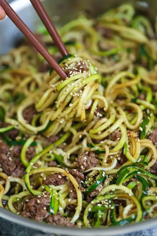 Beef and Zucchini Noodles