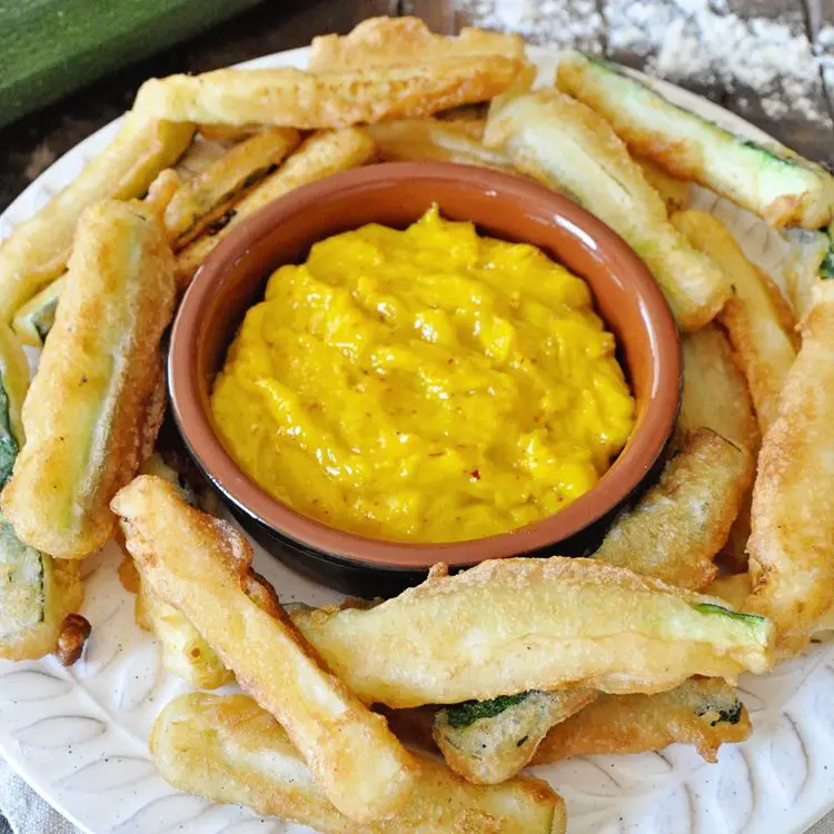 Beer Battered Zucchini Fries