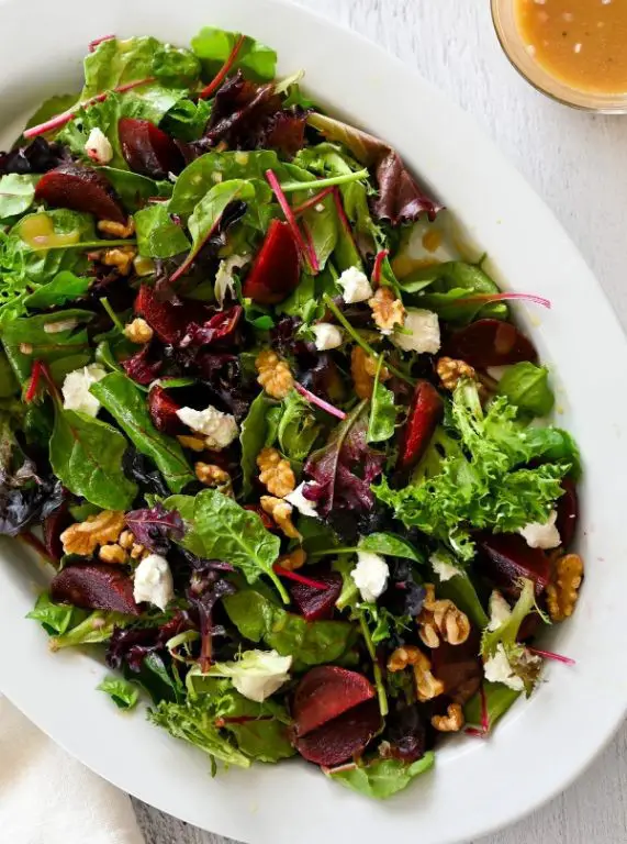 Beet and Goat Cheese Salad