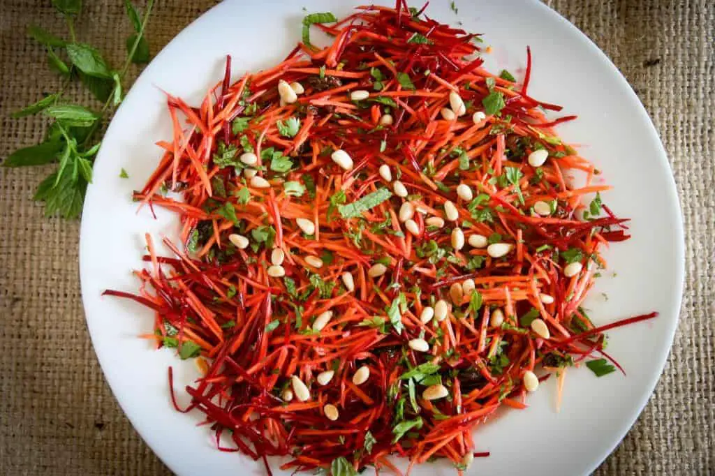 Beetroot and Carrot Coleslaw