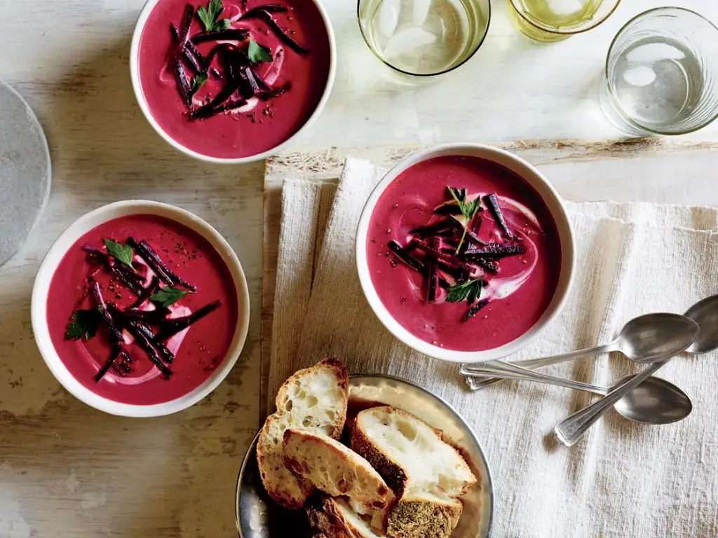 Beetroot and Coconut Milk Soup