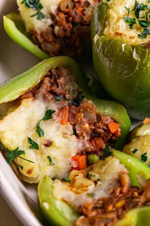 Bell Pepper and Onion Shepherd