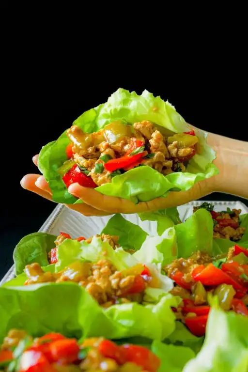 Bell Pepper and Turkey Lettuce Wraps