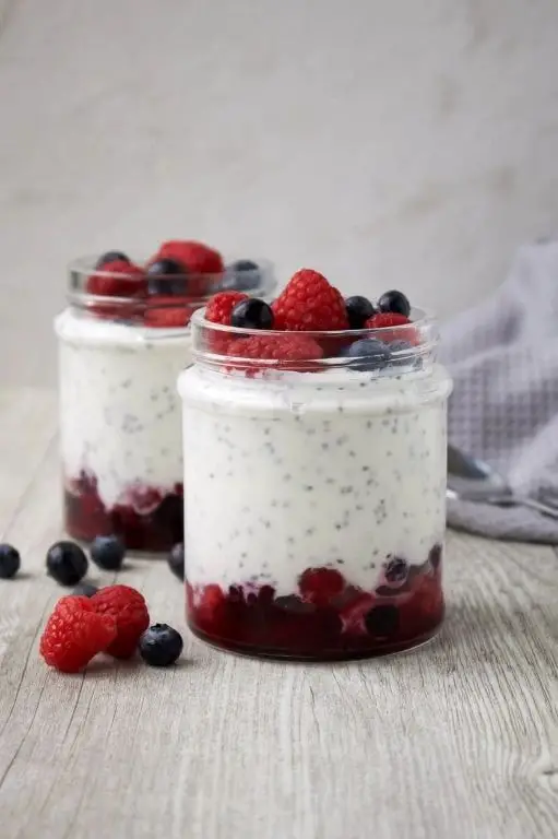 Berry Chia Seed Parfait