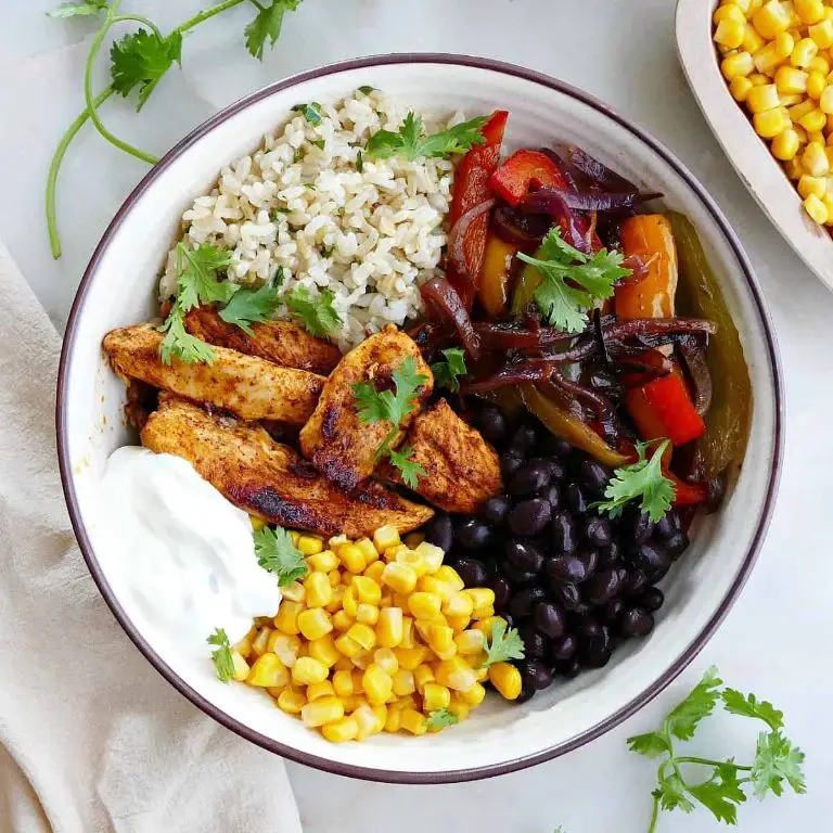 Black Bean and Corn Chicken Fajitas