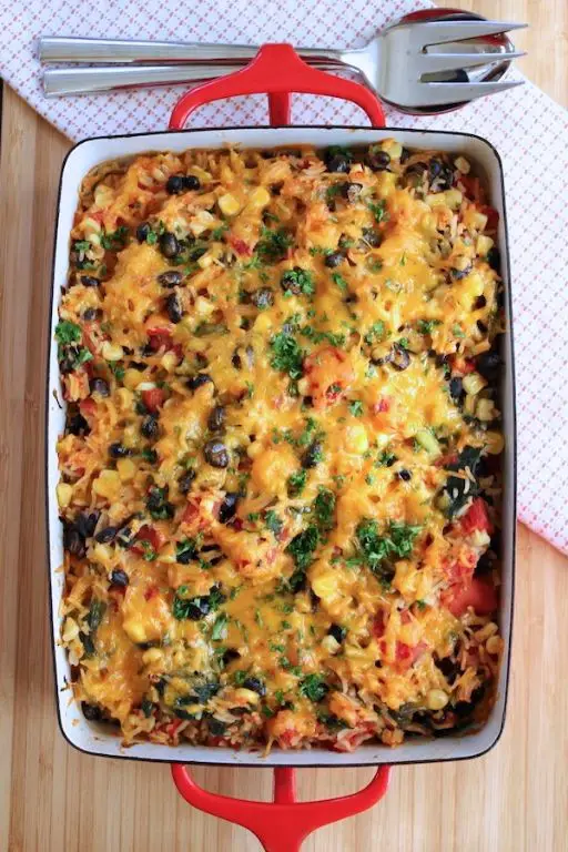 Black Bean and Rice Casserole