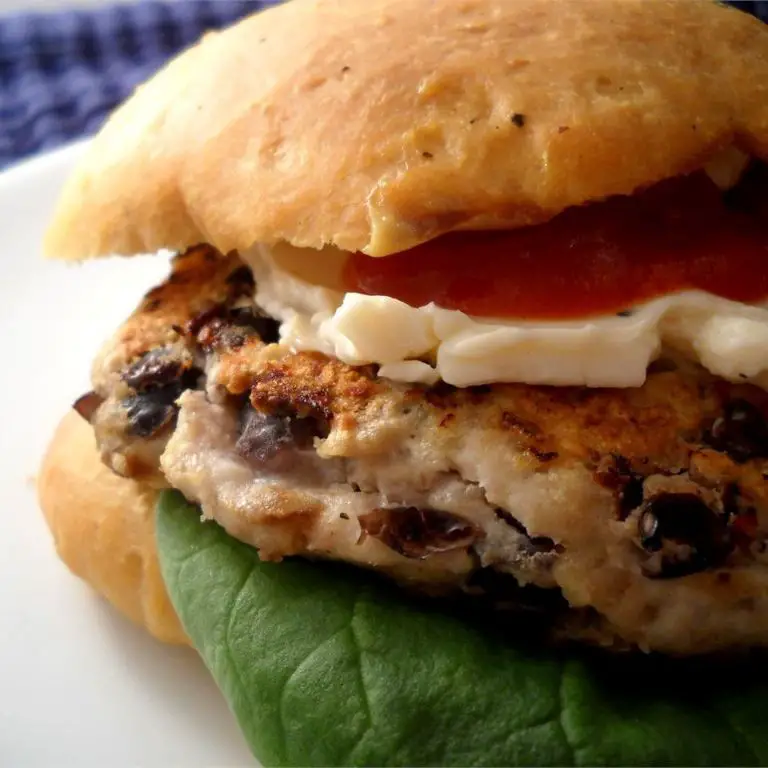 Black Bean and Turkey Burgers