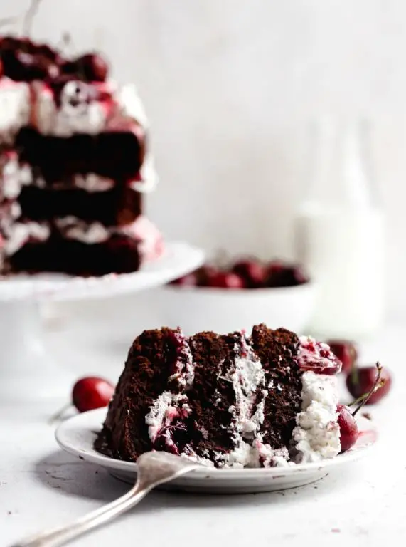 Black Forest Gateau Brownies with a Twist
