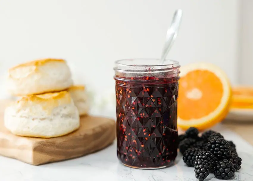 Blackberry and Orange Marmalade Jam