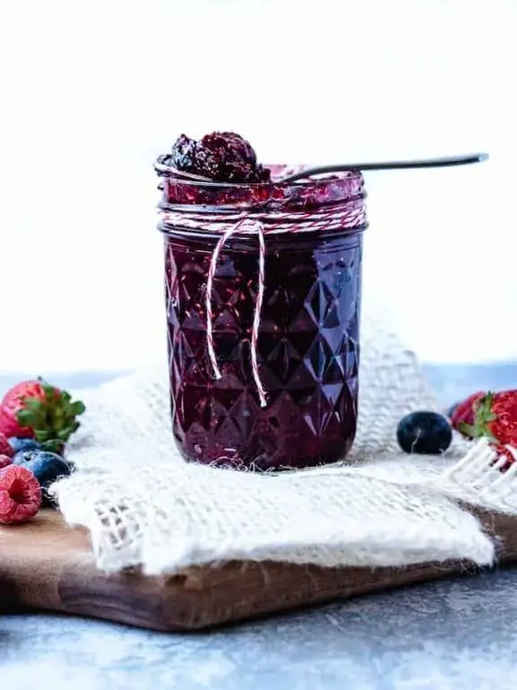 Blackberry and Raspberry Mixed Jam