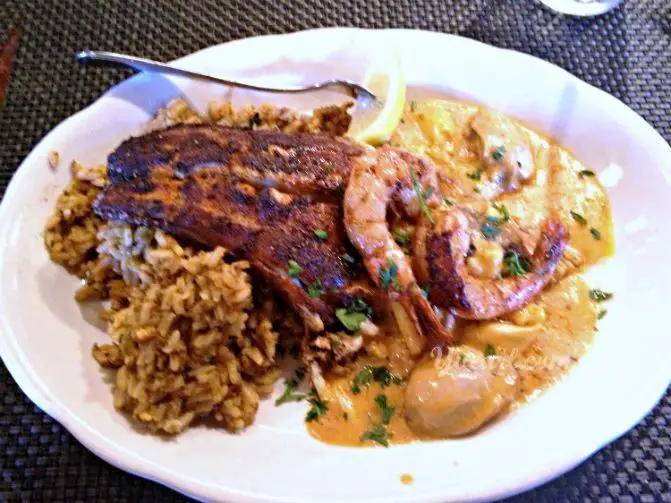 Blackened Redfish Papadeaux Style