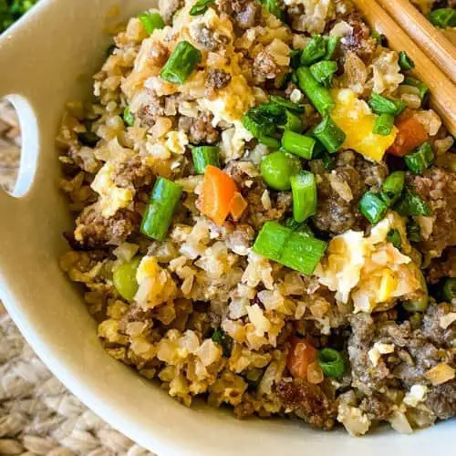 Blackstone Cauliflower Fried Rice