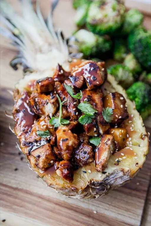 Blackstone Grilled Pineapple Salsa Chicken