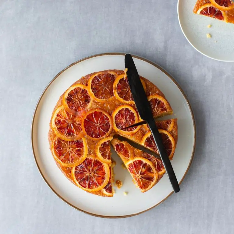 Blood Orange and Almond Cake