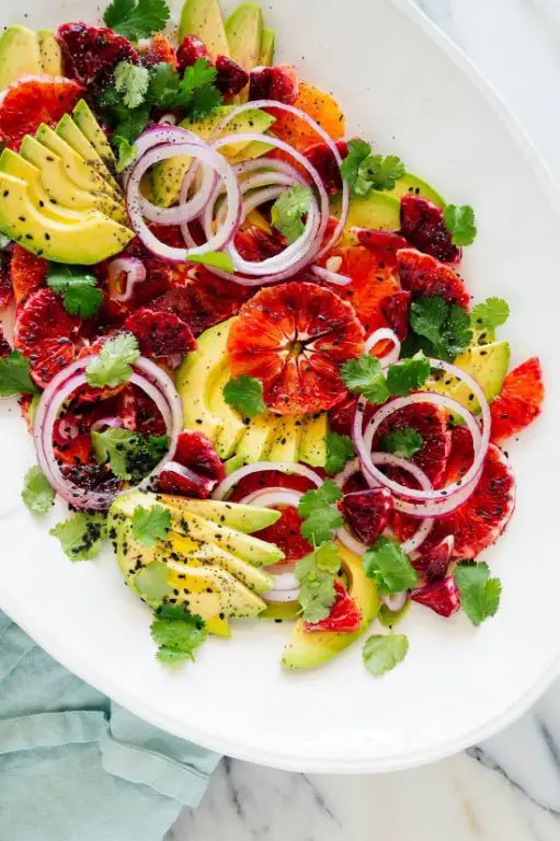 Blood Orange and Avocado Salad
