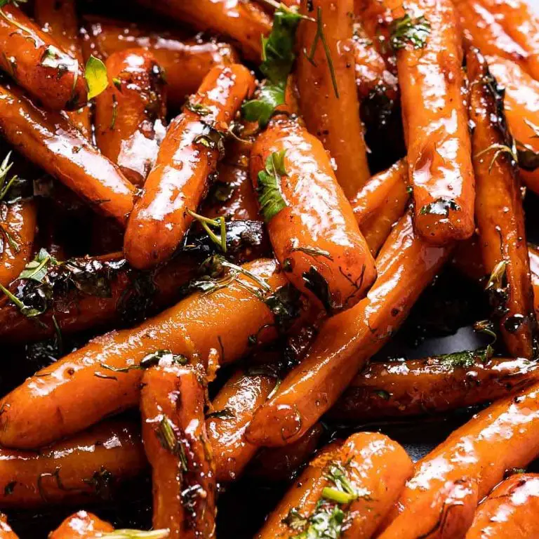 Blood Orange and Honey Glazed Carrots